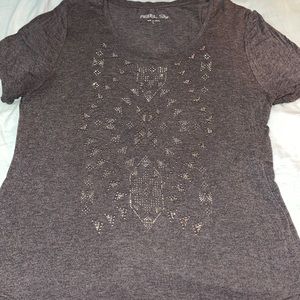 Rebel Sky Pattern Top Size L